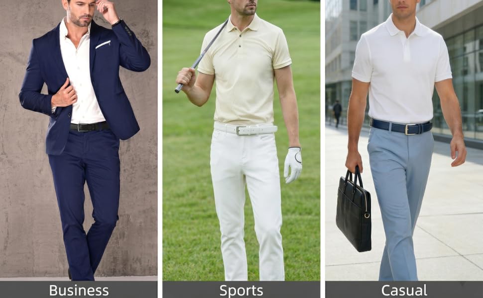 Handmade, 100% Cow Leather, Fashion &amp;amp; Classic Designs for Work Business and Casual