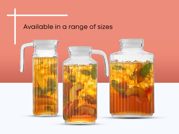 glass pitcher