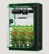 VIVOSUN GIY Plus Smart Grow Tent Kit, 4x2ft 2-Plant System, WiFi-Integrated Automatic Grow System...