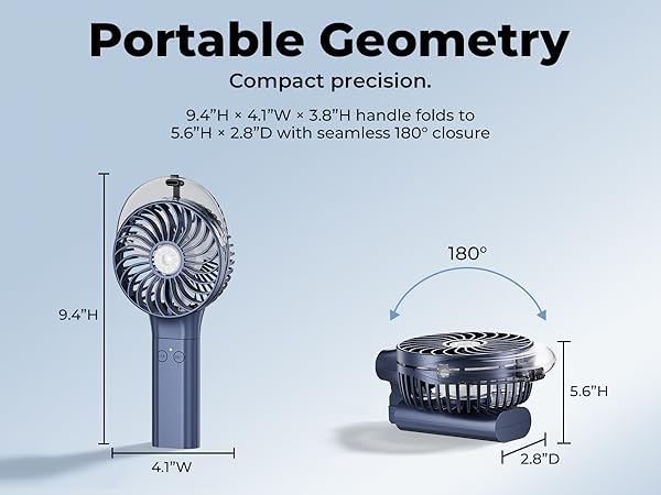 handheld misting fan
