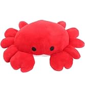 BWESOO Red Crab Pet Toy, Dog Toys/Puppy Toys/Dog Toys for Large Dogs Chew/Squeaky/Durable/Stuffed...