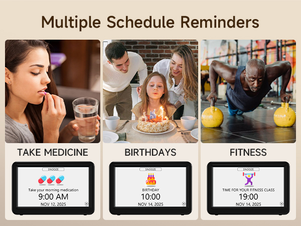 digital clock with date