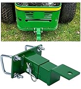 ECOTRIC Rear Tractor Zero Turn Trailer Hitch Lawn Mower Compatible with John Deere 400 Series Ztr...