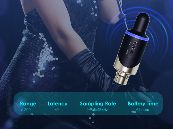 xlr transmitter and receiver