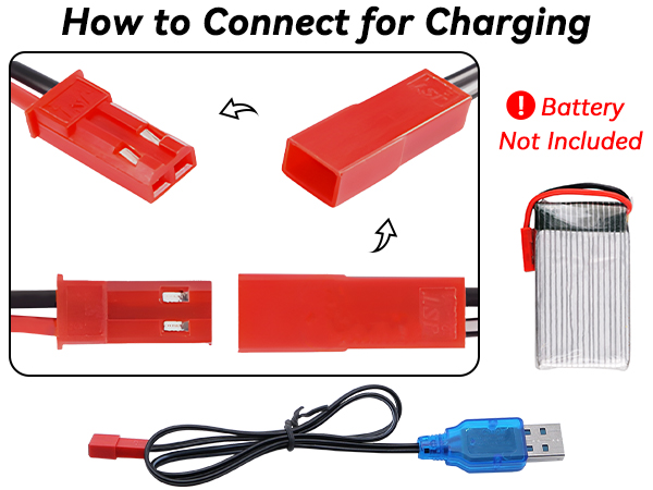 3.7V Lipo Battery Charger JST 2P Cable22