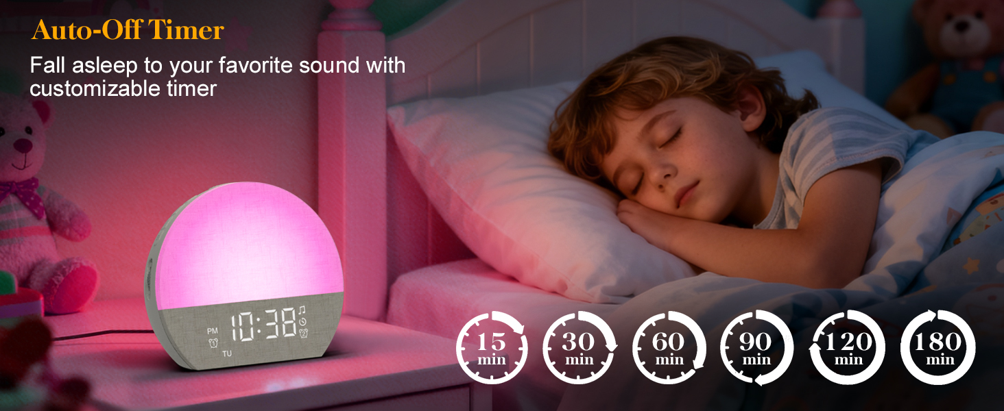 morning light alarm clock sunrise