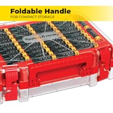 Foldable Handle for compact storage