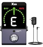 Xvive P58R Tuner Receiver for P58 Pedal Guitar Wireless System Integrated Wireless Receiver/Chrom...