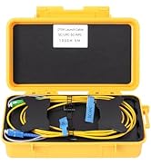 OTDR Launch Cable Box SC/UPC to SCAPC Single Mode 1000 Meter Fiber Optic OTDR Launch Cord Dead Zo...
