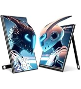 Veout V1Pro 16-inch 2.5K 144Hz Portable Gaming Monitor in 4 Colors (Black/Silver/Pink/Blue), HDR ...