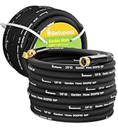 Beitopamz 100 ft Garden Hose, 5/8 in Heavy Duty Water Hose, Flexible and Durable, Lightweight Rub...