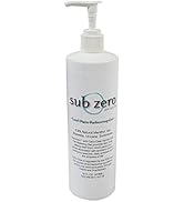 Roscoe Medical-LZ1665 Sub Zero Cooling Pain Relief Gel with Cats Claw , 16-oz. Bottle w/Pump