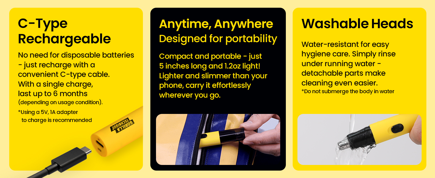 multi trimmer nose ear facial hair korean beauty grooming waxing shave tool