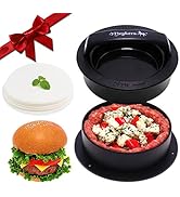 Meykers Burger Press Hamburger Press Patty Maker - with 100 Wax Papers Hamburger Patty Press Burg...