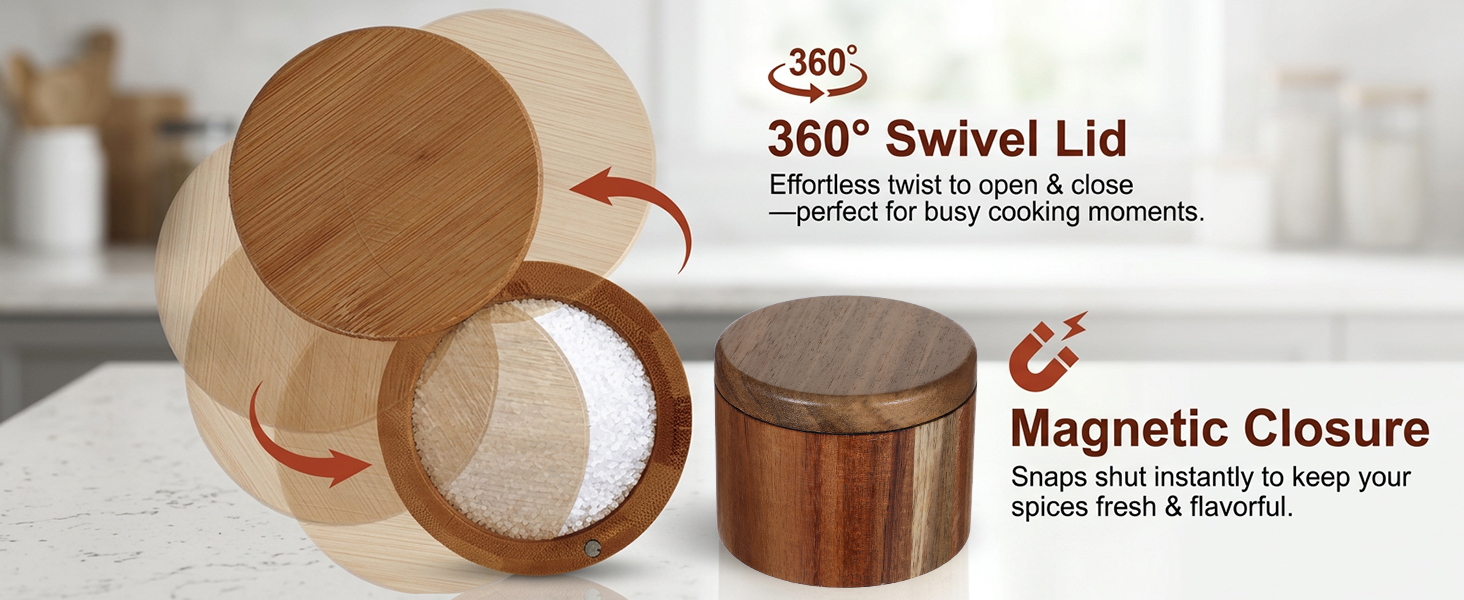 salt cellar with lid