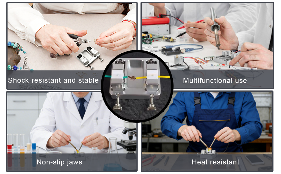  soldering station wire clamp aluminum soldering clamp
