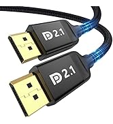 Silkland DisplayPort 2.1 Cable 3.3FT [VESA Certified], DP 2.0 Cable [16K@60Hz,8K@120Hz, 4K@240Hz,...