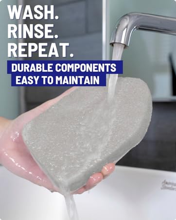 Scrubber sponge refill pads shower brush bathtub bathroom cleaner tool reusable