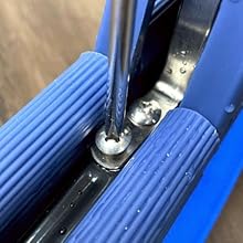 the metal is used to hold the screws in place.