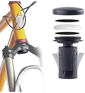 kimairy AirTag Bike Mount Hidden, AirTag Mountain Bike Anti-Theft Protection Holder Waterproof fo...