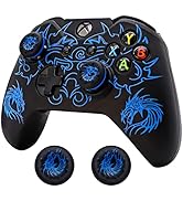 Xbox-One Controller Skin, BRHE Anti-Slip Silicone Cover Protector Case Accessories Set for Micros...