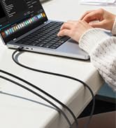 MacBook Charger, 140W USB C Charger Block, 4-Port GaN PD3.1 PPS, Multi-Device Fast Charging, Lapt...