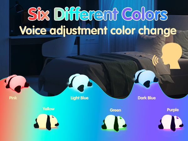 panda night light