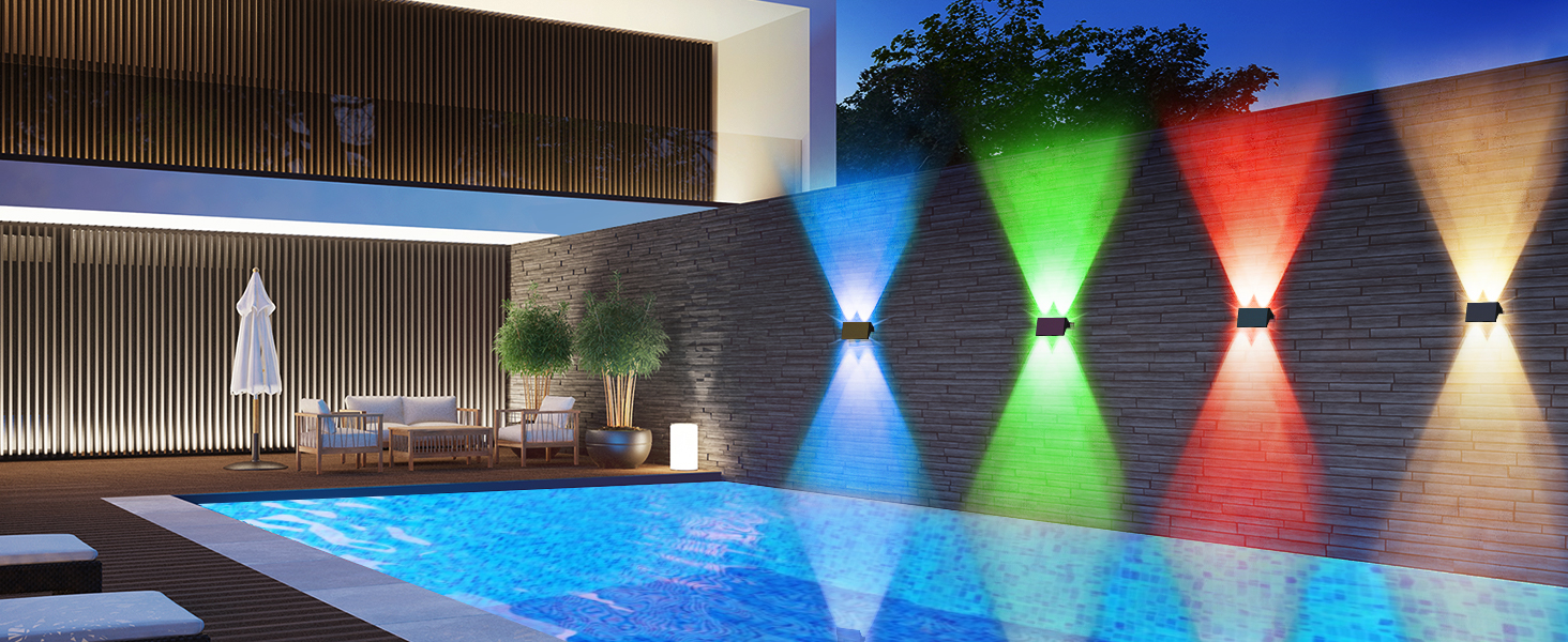 IIRARA Solar Fence Lights