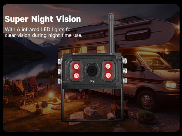 wireless backup camera for trailer