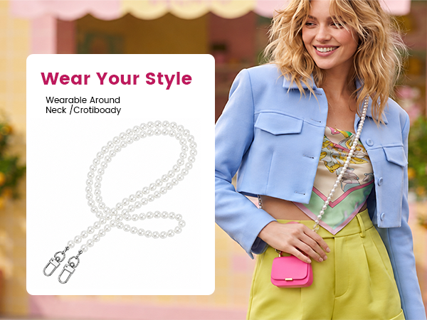 Earbuds with necklace-style lanyard