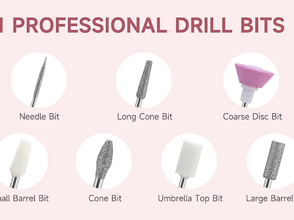 11 nail drill kit