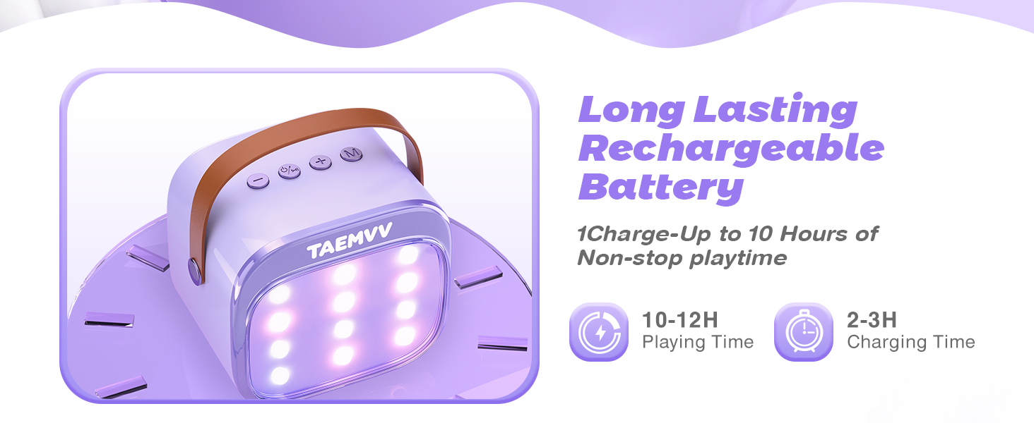 Mini Karaoke Machine for Kids