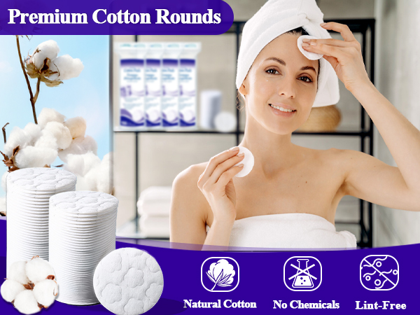 premium cotton rounds