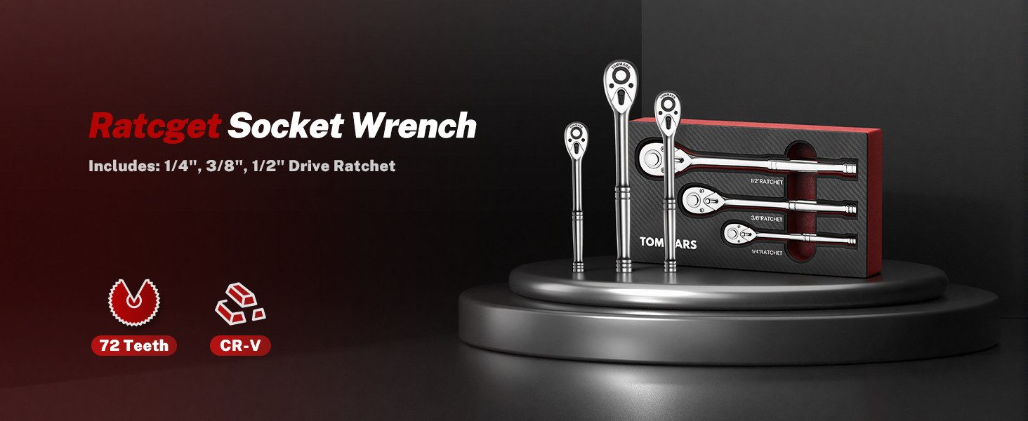 standard ratchet socket wrench