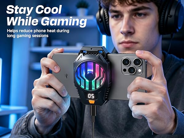 Clip-On Phone Cooler