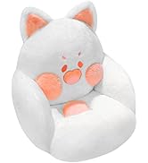 Ditucu Chair Cushion Comfy Kawaii Lazy Sofa Office Floor Seat Pads Cute Cat Pillow for Gaming Cha...
