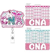 CNA Badge Reel Retractable with Buddy - Certified Nursing Assistant Badge Reel and CNA Badge Budd...