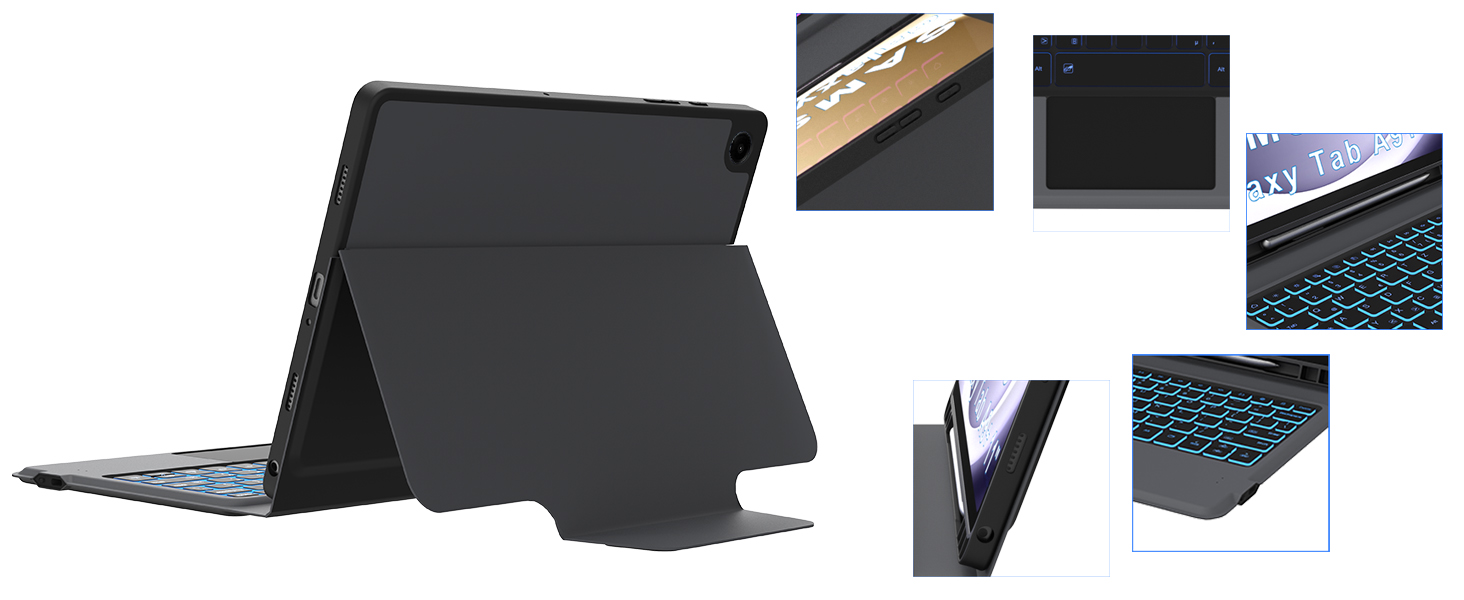galaxy A9 Plus tablet keyboard