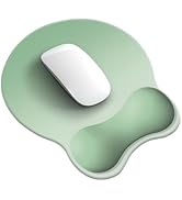 Mouse Pad Wrist Support - Ergonomic Gaming Desktop Mouse Pad Wrist Rest - Design Game pad Mat Sil...