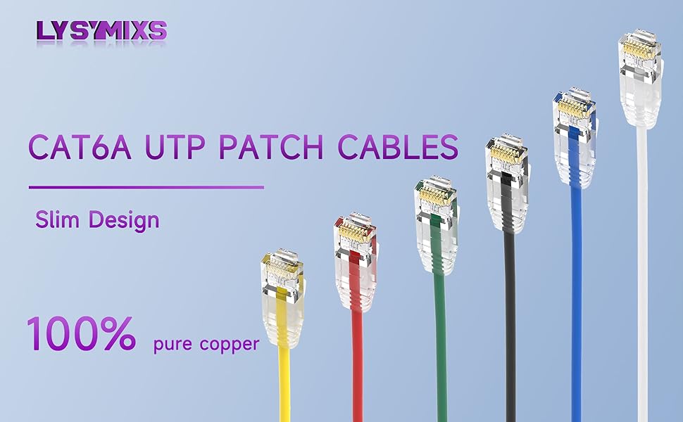 cat6 patch cables 1ft