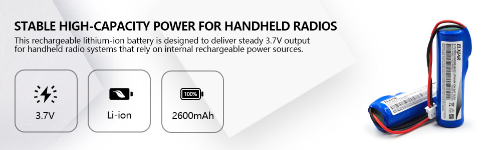 Stable High-Capacity Power for Handheld Radios