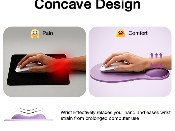 Purple Mouse Pad