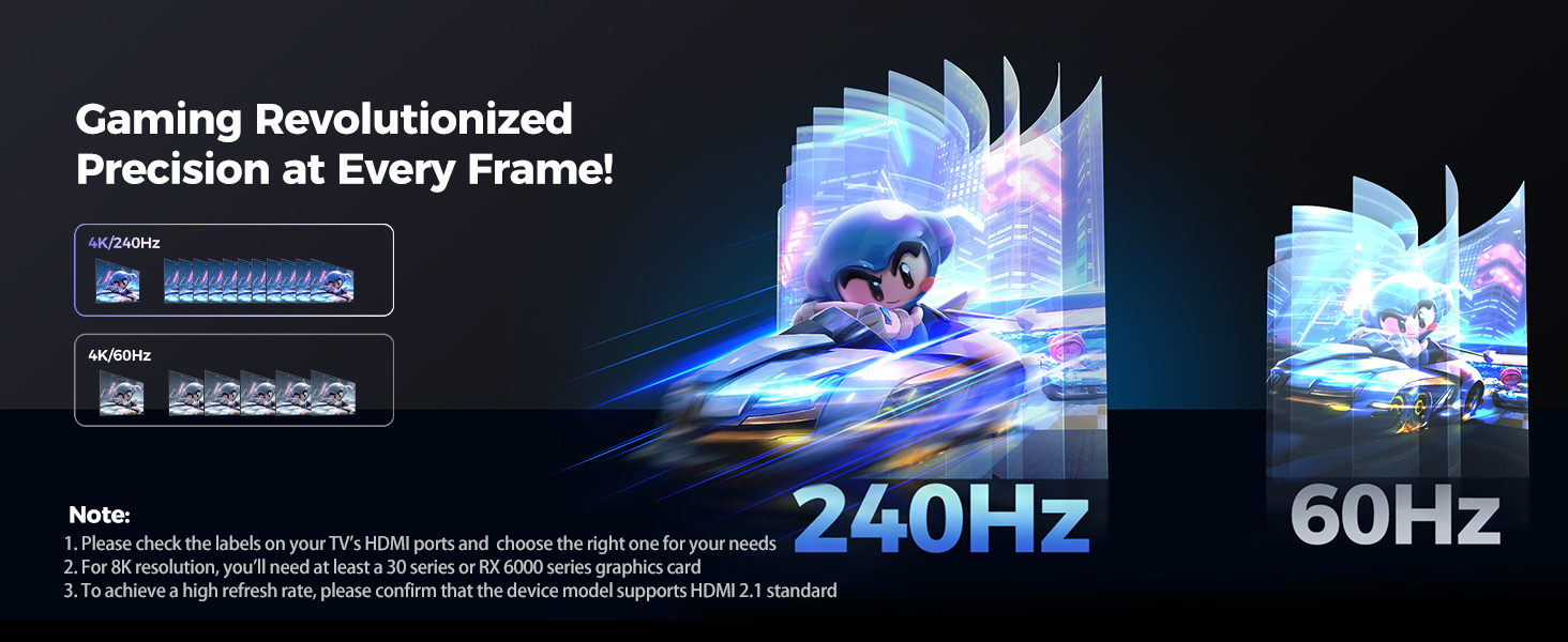 240HZ Gaming Revolutionized, Precision at Every Frame!