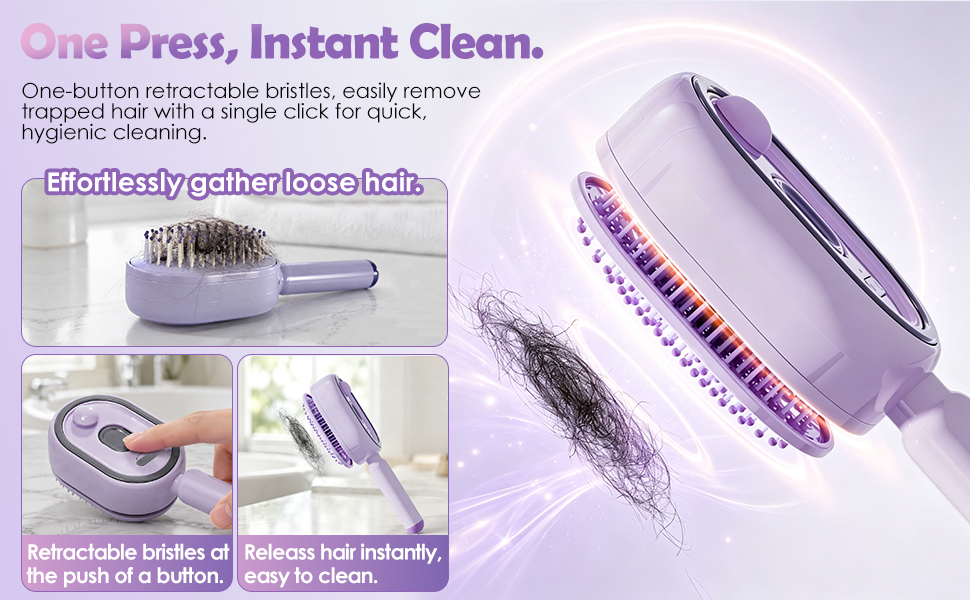 Electric Spray Hair Brush