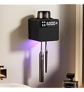 Smart Electric Toothbrush Holder with Cleaning and Hot Air Drying,LED Screen,Toothbrush Holders f...