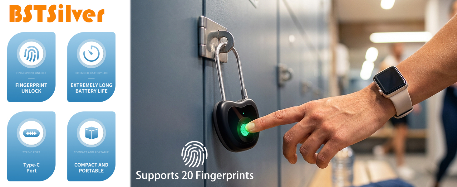 Fingerprint Padlock