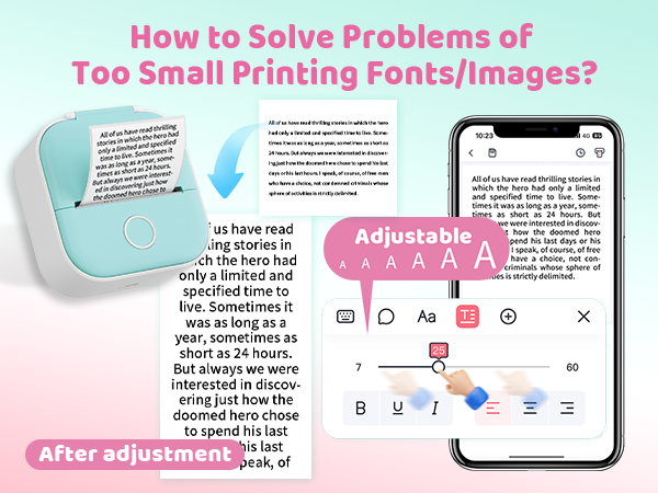 mini sticker printer