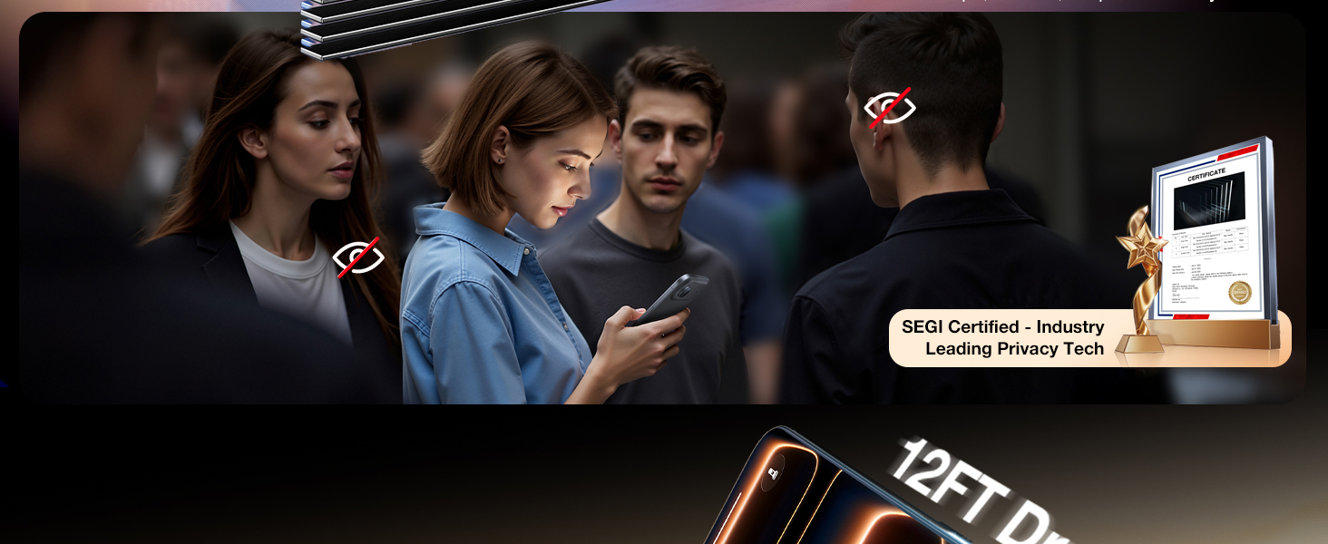 iphone 15 pro max screen protector privacy glass