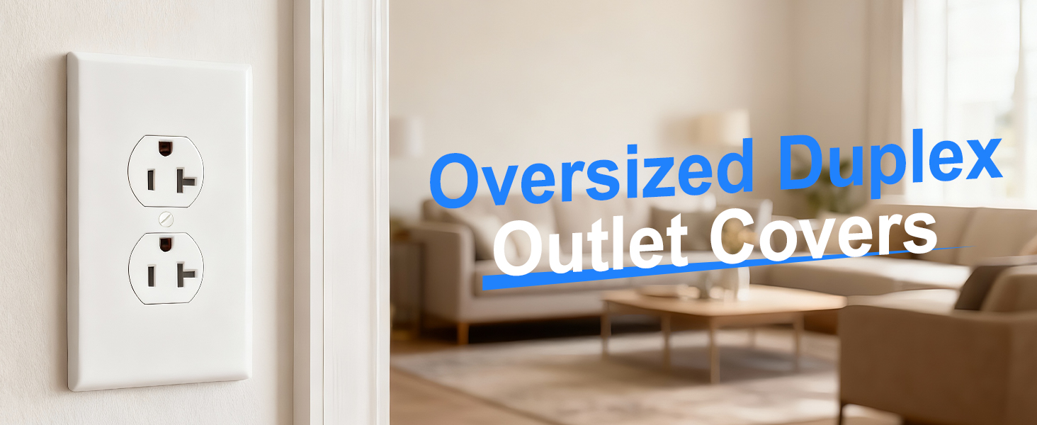 oversized outlet covers wall plate