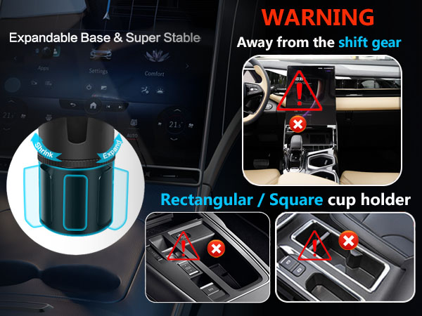 using tips of cup holder phone holder